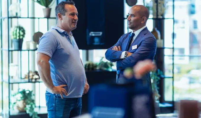 Straight-Line Consultant Tiron op de communicatietraining Straight-Line Communication
