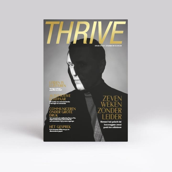 Thrive Magazine - Krachtig Communiceren